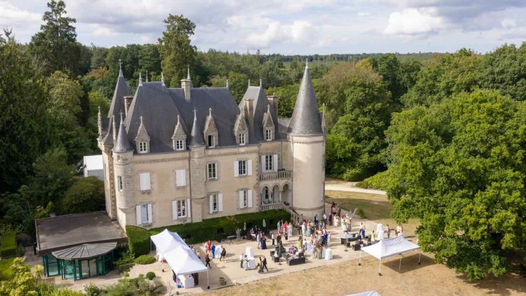 Réception au château en Bretagne